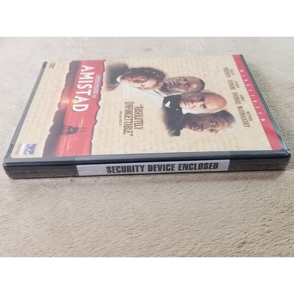 Movie AMISTAD DVD 1997 Sealed Morgan Freeman Dolby Digital Widescreen DreamWorks - Picture 3 of 7
